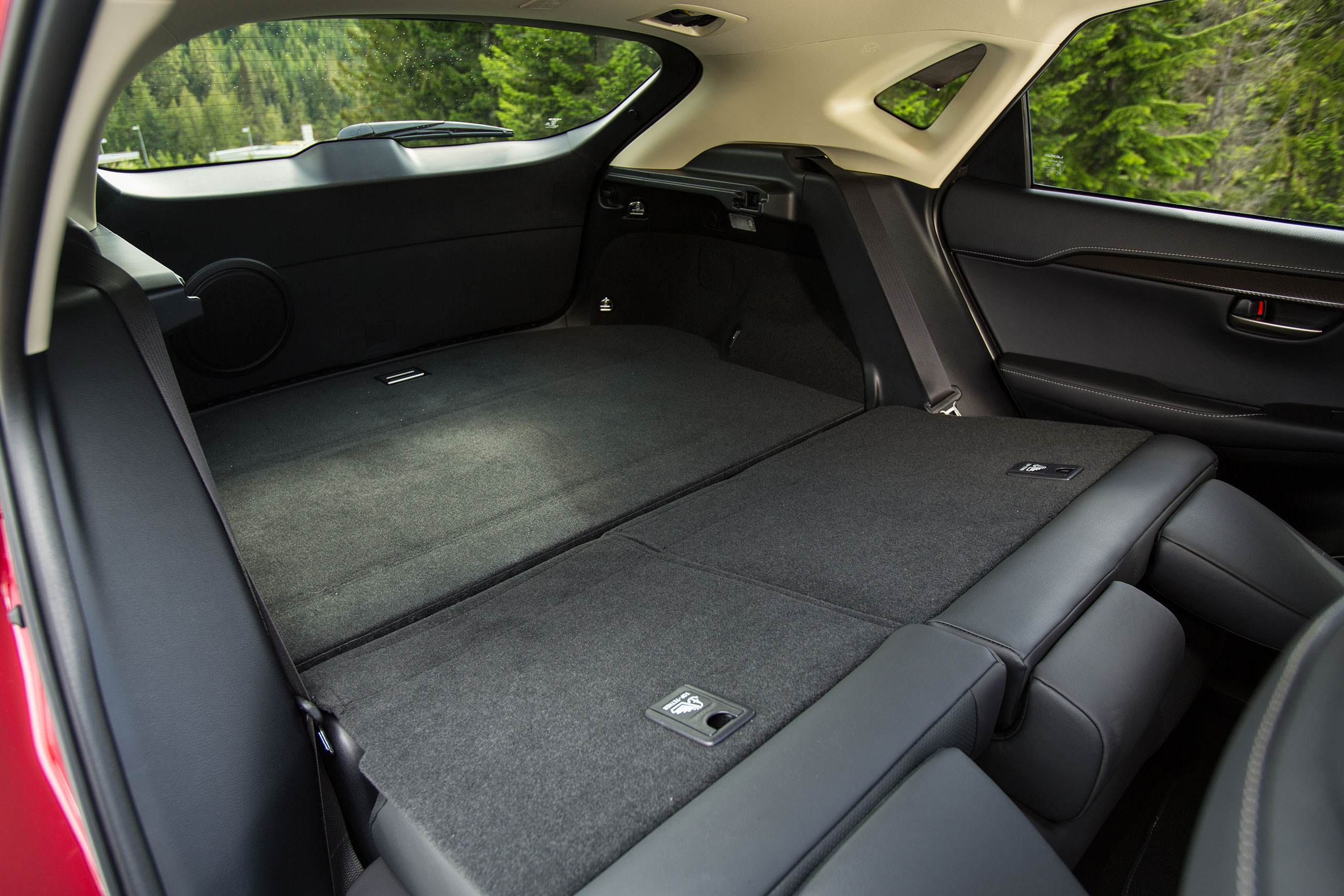 NX Rear Seats Folded Capacity Lexus NX Forum