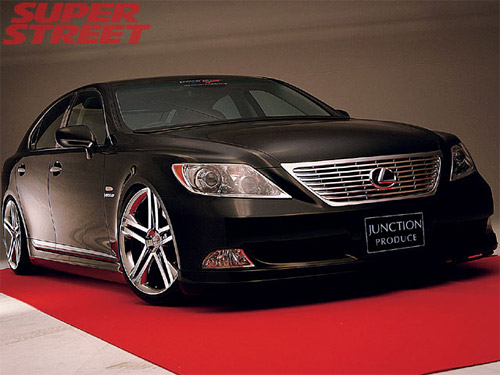 The Lexus LS 460 with Junction Produce Body Kit