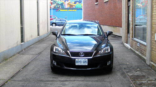 2009 Lexus IS 250 AWD Truffle Mica. Early this morning, I made my way to 