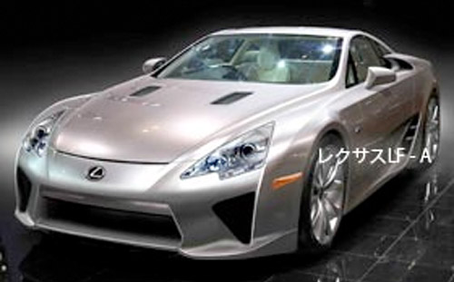 The LFA will be receiving a new name, possibly the SS (for Super Sport) or 
