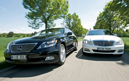 Lexus LS 600hL vs. Mercedes S400 Hybrid. Automobile Magazine has an article 