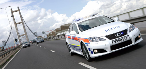 2009 Lexus IS-F Police Car