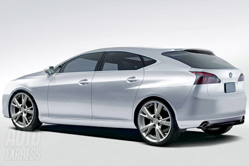 Lexus CT200h Rendering Rear View. I'm really impressed by the side-panel 