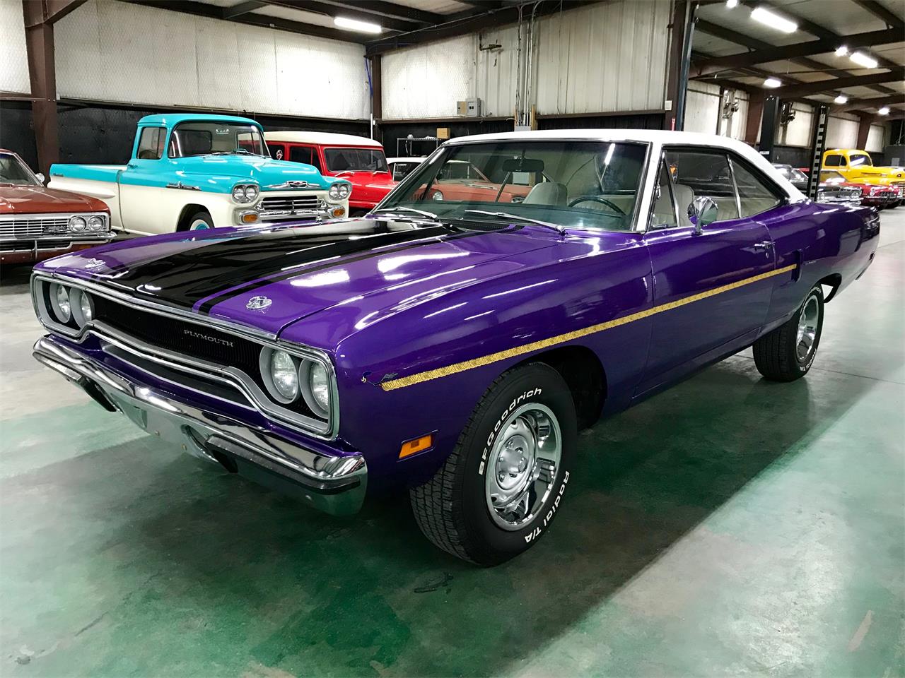 1969 roadrunner purple