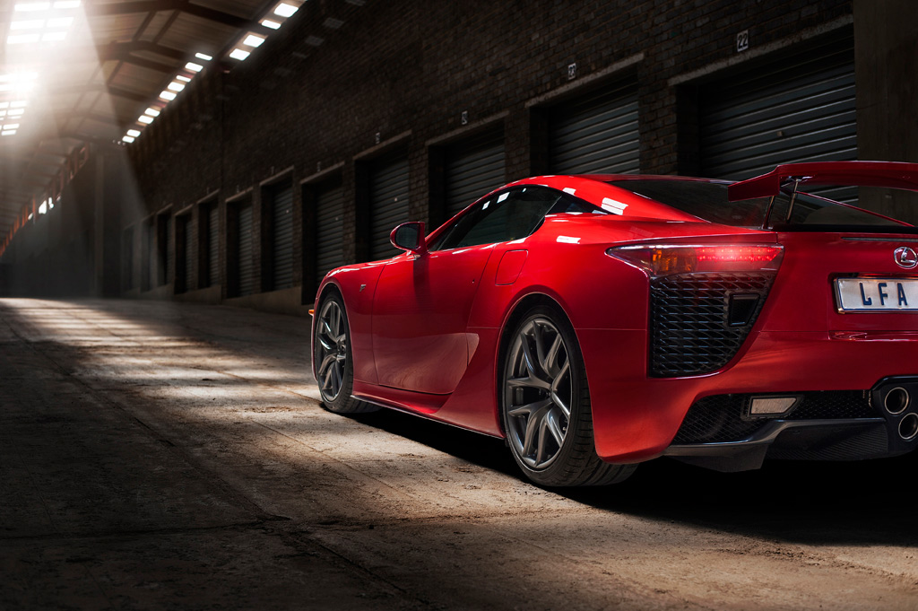 Р“РѕРЅРѕС‡РЅС‹Р№ Lexus LFA