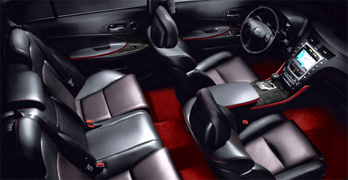 More Details On The Lexus Gs Passionate Black Interior