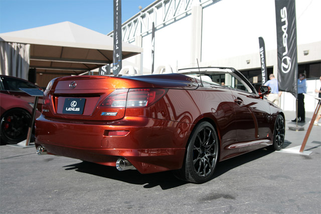 Lexus IS Convertible tuned by TRD