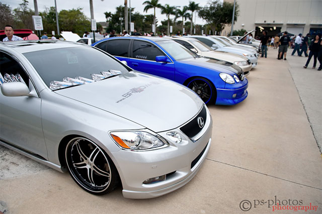 Every Generation of Lexus GS in a row