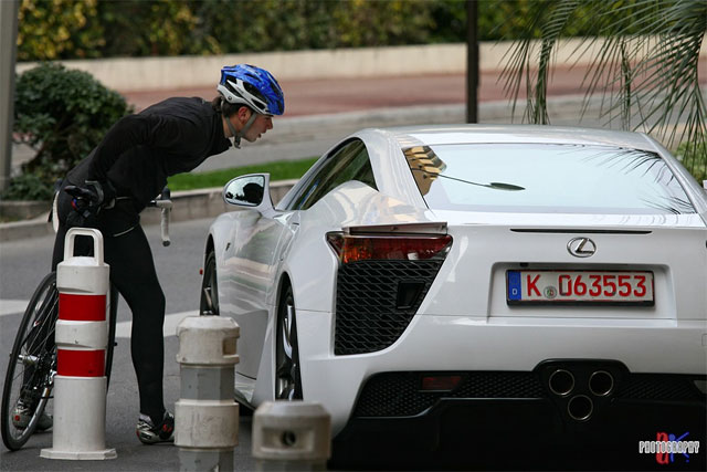 Lexus LFA spotted in Monaco
