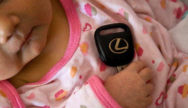 World's Youngest Lexus Enthusiast