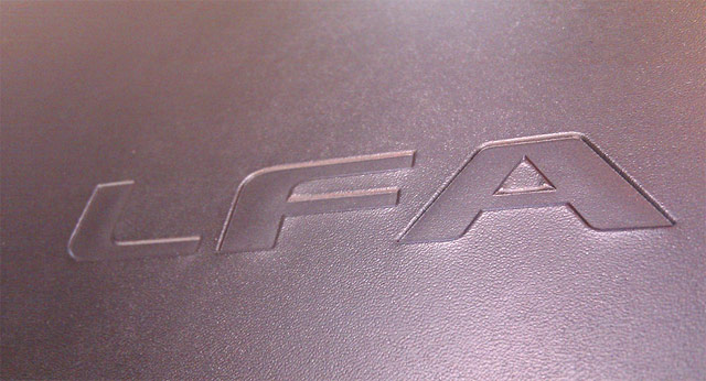 Lexus LFA Configuration Kit Cover
