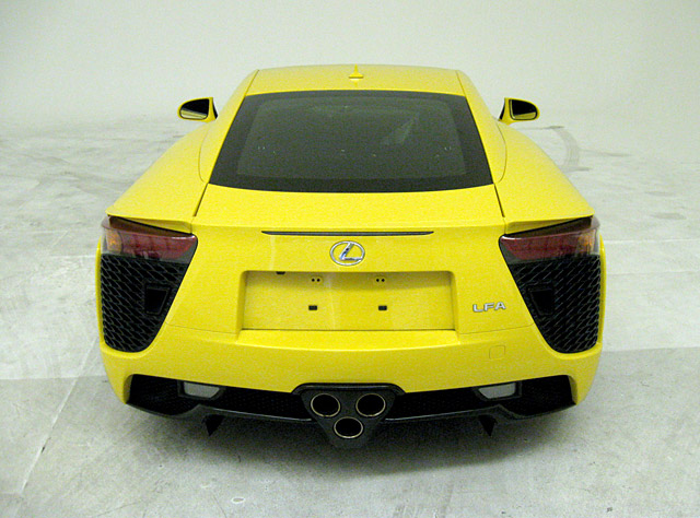 Yellow Lexus LFA