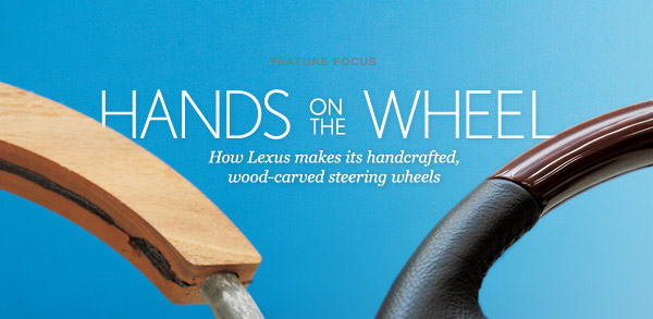 Lexus Wood Steering Wheel