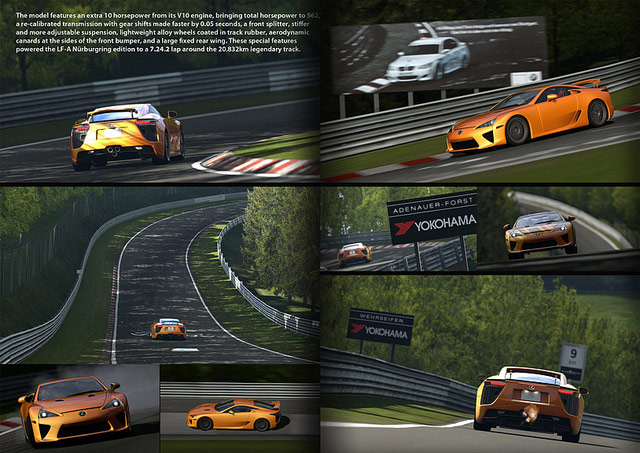 Lexus LFA in Gran Turismo 5 Magazine
