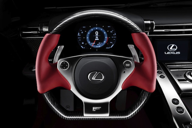 Lexus LFA Steering Wheel