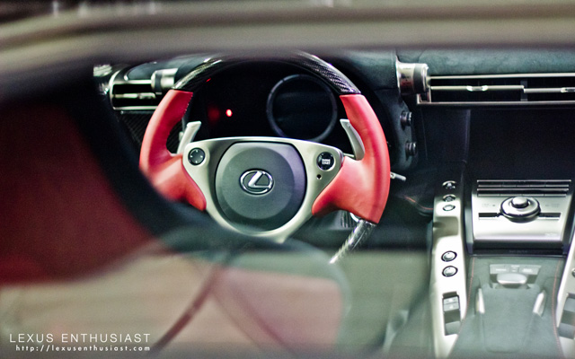 Lexus LFA Interior by Kevin Watts