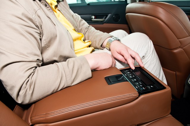 2013 Lexus GS Rear Control Panel
