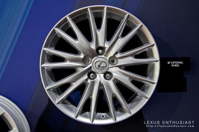 2013 Lexus GS 18 Inch Optional Wheel 