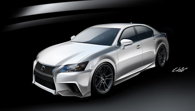 Lexus Project GS F Sport by Five Axis