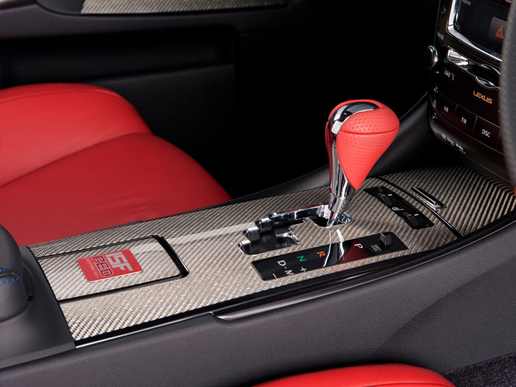 Lexus IS F Red Special Edition Interior 3