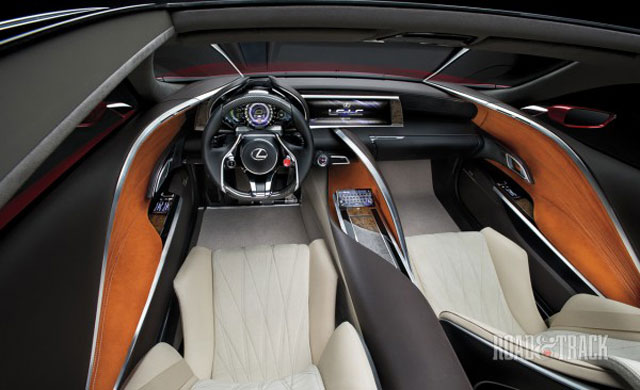 New Information on the Lexus  LF LC  Concept Lexus  Enthusiast