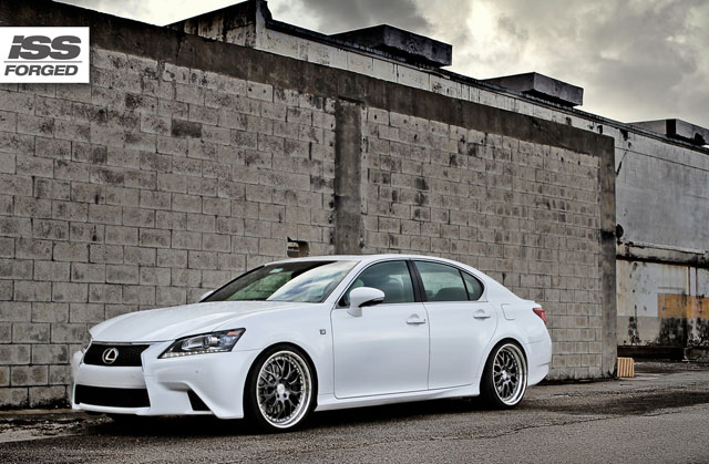 2013 Lexus GS on ISS Forged Spyders