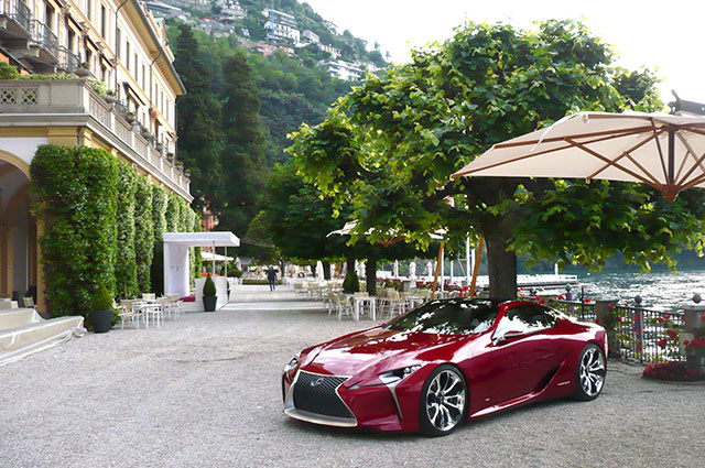Lexus LF-LC in Italy
