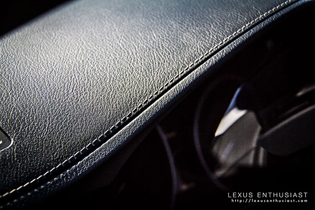 2013 Lexus ES Hand Stitching
