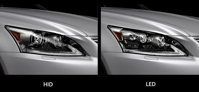 2013 Lexus LS Headlights