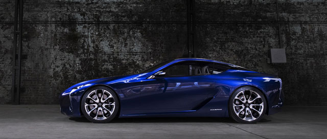 Lexus LF-LC Concept Blue Side