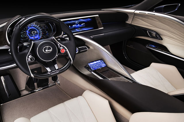Lexus LF-LC Concept Interior