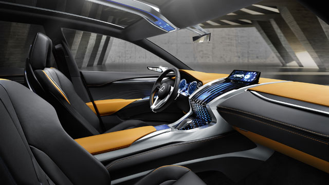 Lexus LF-NX Interior