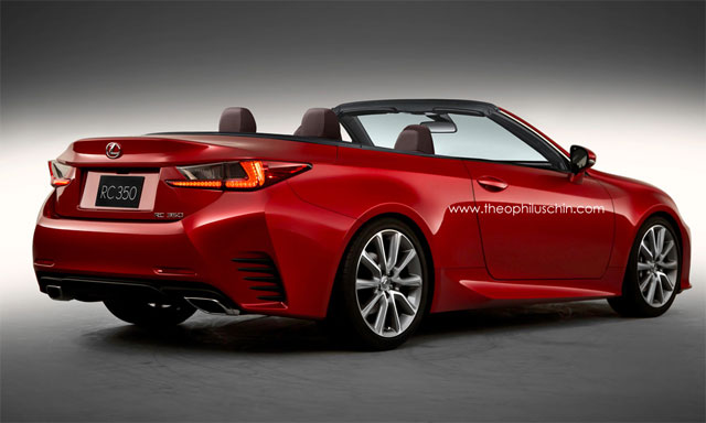 Lexus RC Convertible by Theophilus Chin