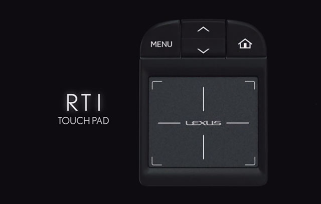 Lexus RTI Touchpad