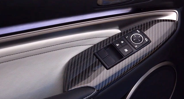 Lexus RC F Carbon Fiber Insets