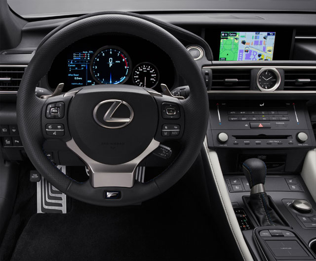 Lexus RC F Steering Wheel