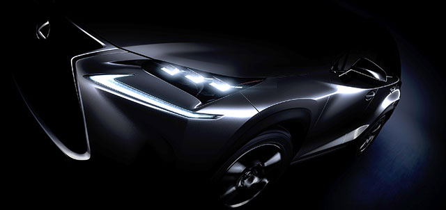 Lexus NX Compact Crossover Teaser