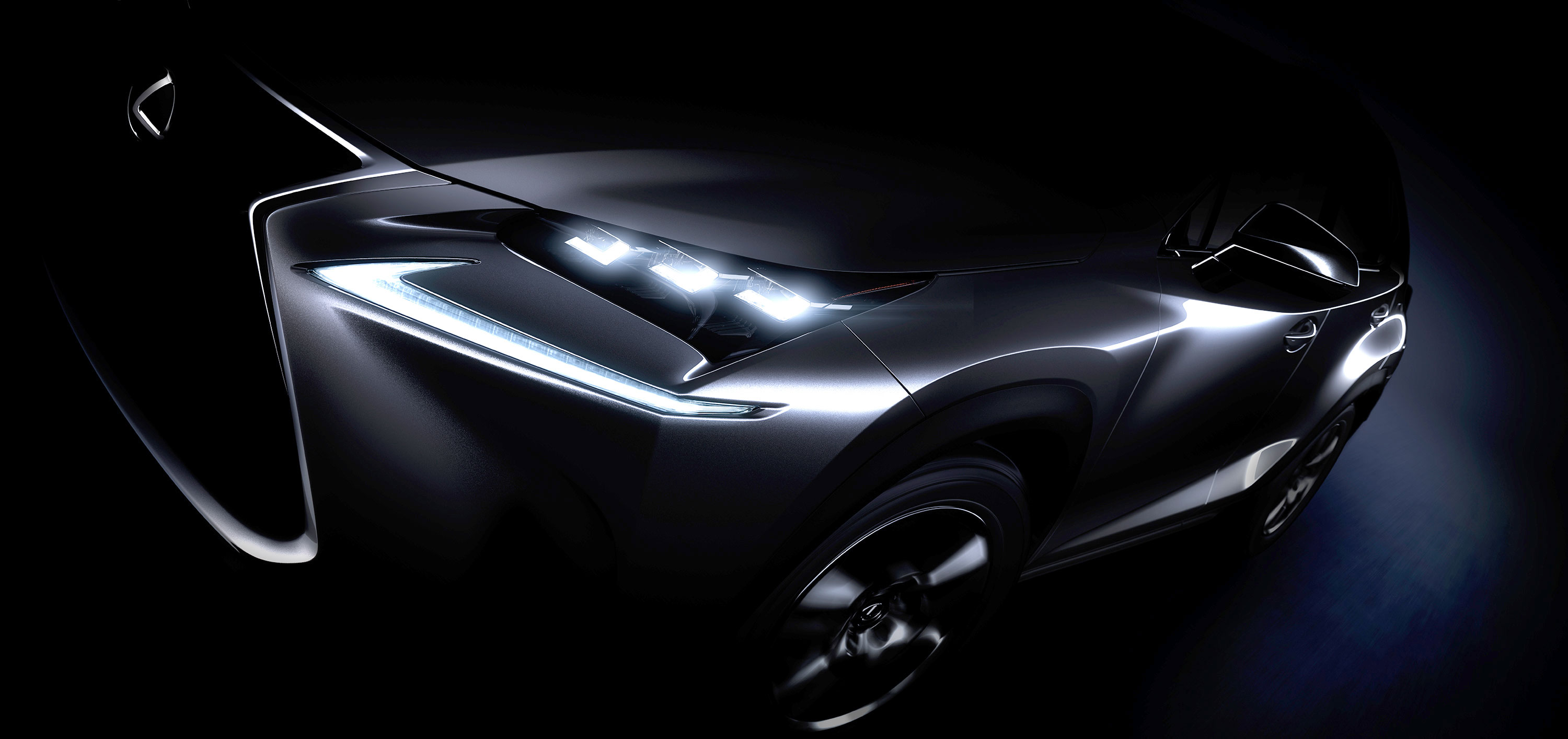 Lexus Releases First Image Of Nx Compact Crossover Lexus Enthusiast