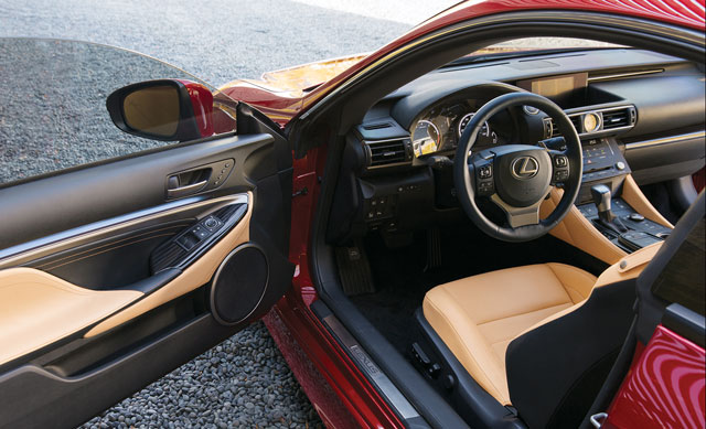 Lexus RC 350 Interior