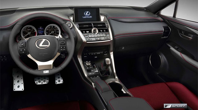 Lexus NX F SPORT Interior