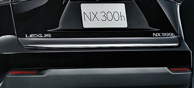Lexus NX Chrome Trunk