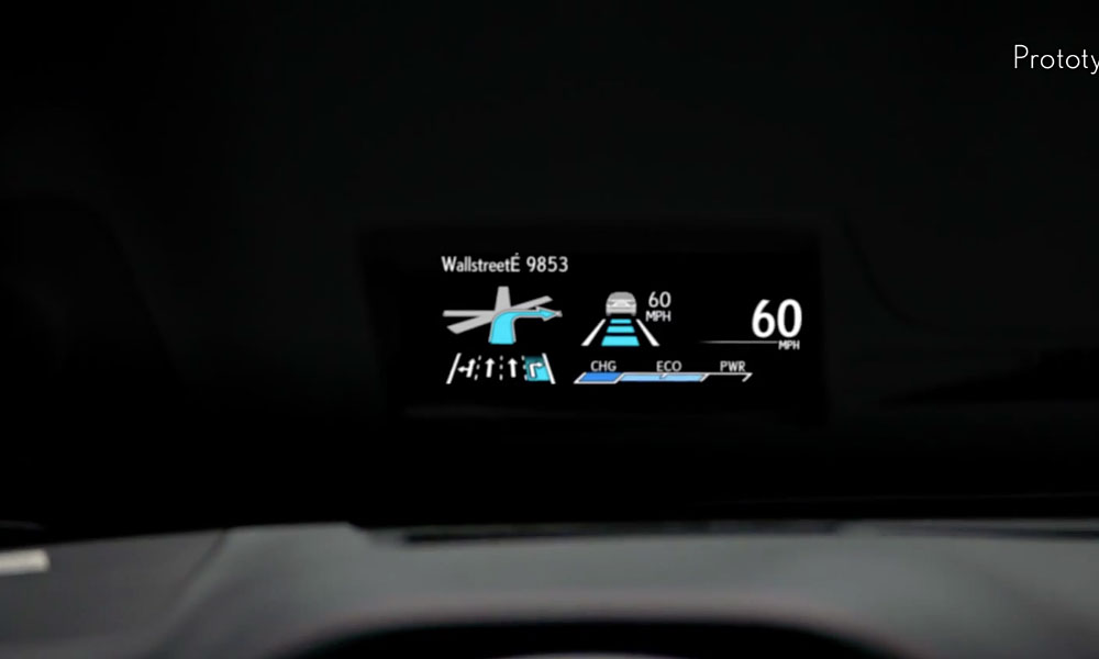 Lexus RX Heads-up Display