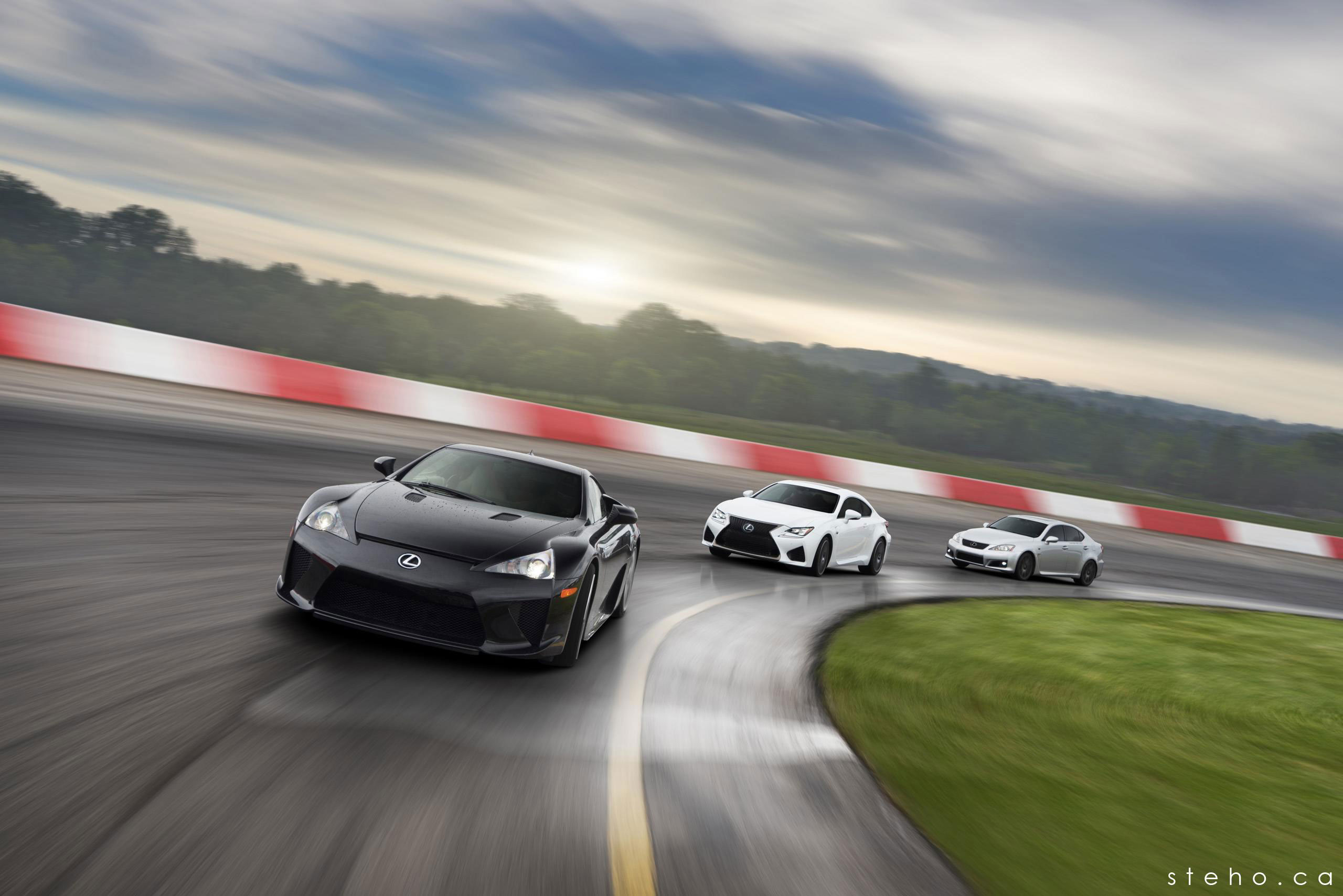 Desktop Wallpapers: The Lexus LFA, RC F, & IS F All Together | Lexus  Enthusiast