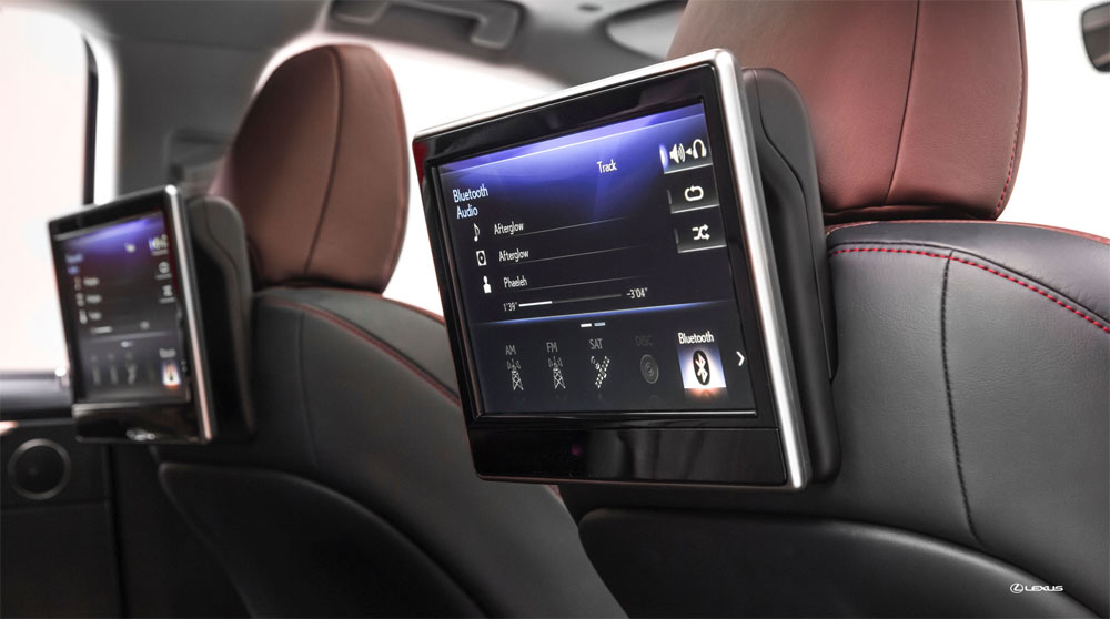 Lexus RX Rear Entertainment
