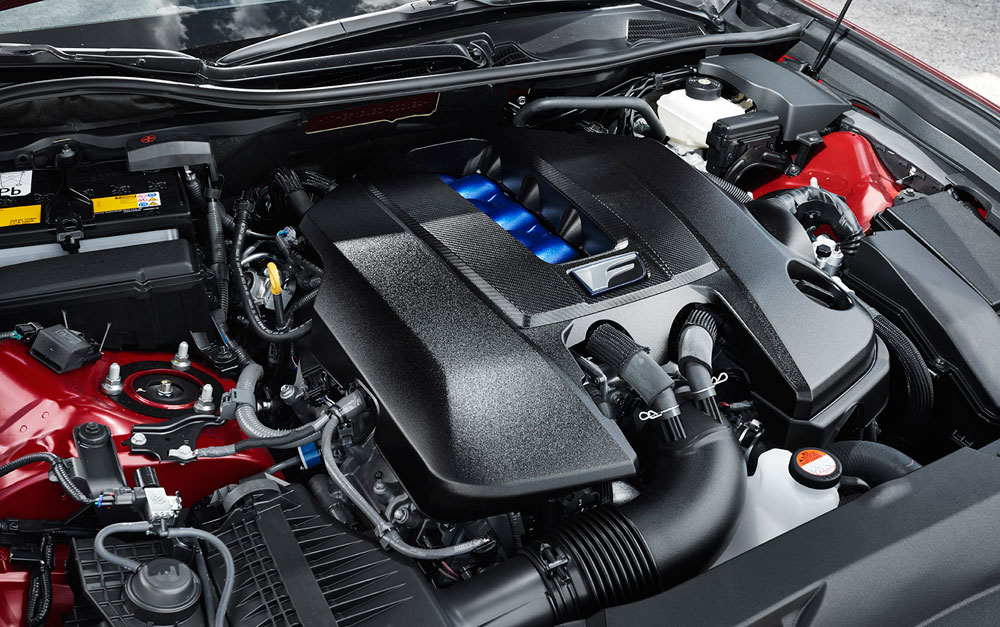 Lexus GS F Engine Shot