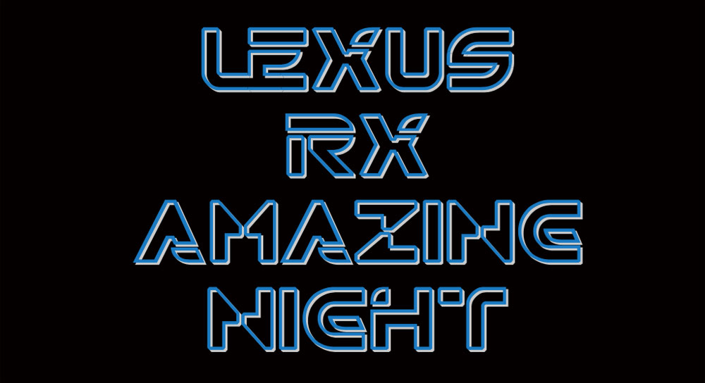 Lexus RX Amazing Night