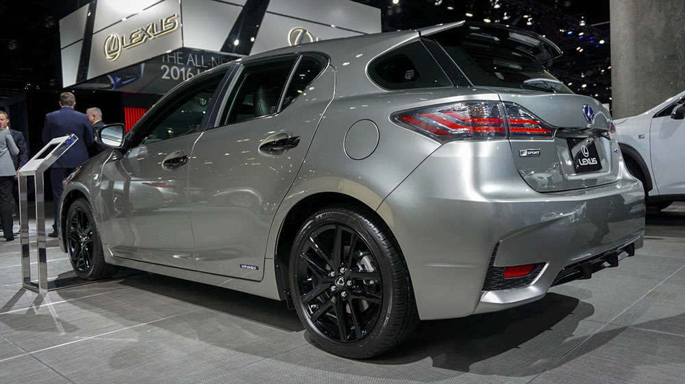 Lexus USA debuted a special edition CT 200h F SPORT at the LA Auto ...