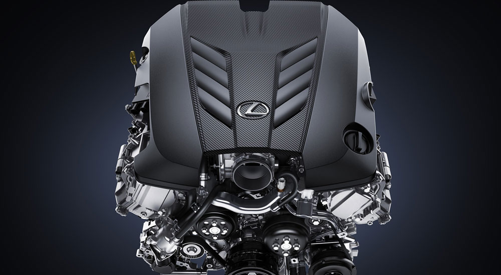 Video Watch The Lexus Lc 500 Engine Transformed Into 525
