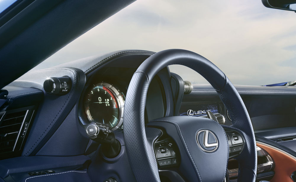 Lexus LC Interior LS Comparison