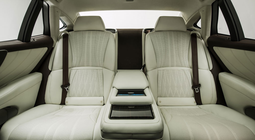 Lexus LS Rear Seats